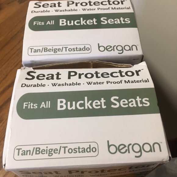 NEW (2) Bergan Seat Protector Covers Tan/Beige Great for Pets! Protect Seat - Picture 4 of 8